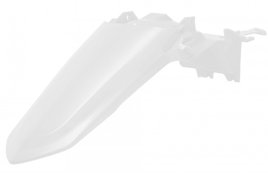 Garde Boue Arrière POLISPORT YAMAHA Blanc
