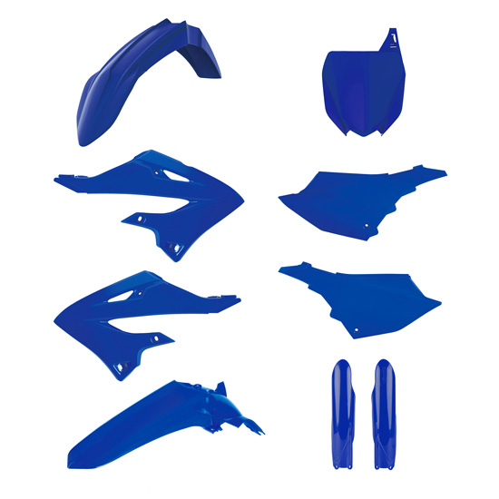 Kit plastique POLISPORT 7p YAMAHA Bleu
