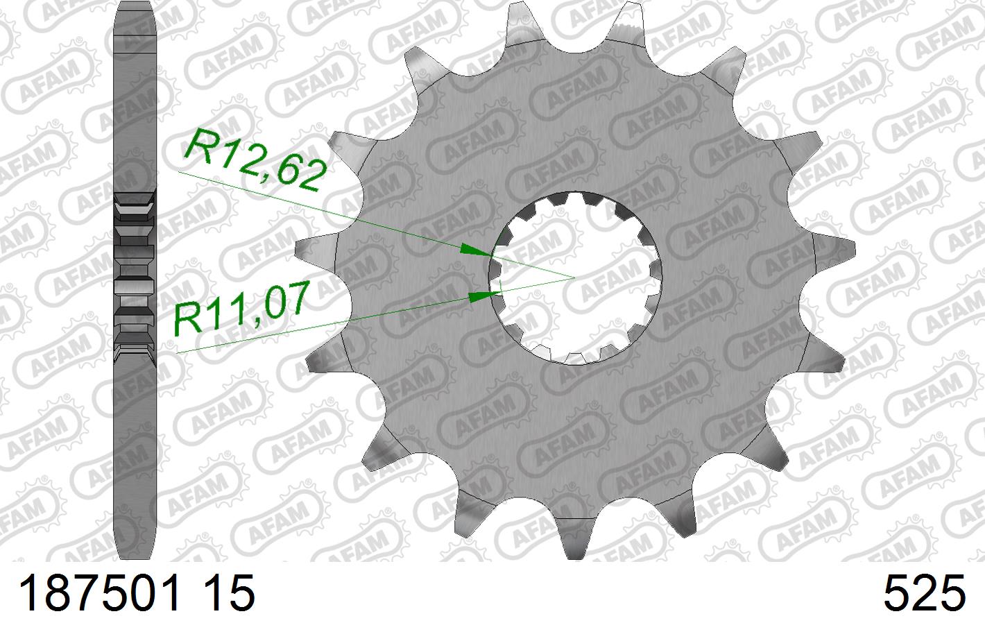 PIGNON CST-1802-15 # 50-29055-15S # 525 187501-15