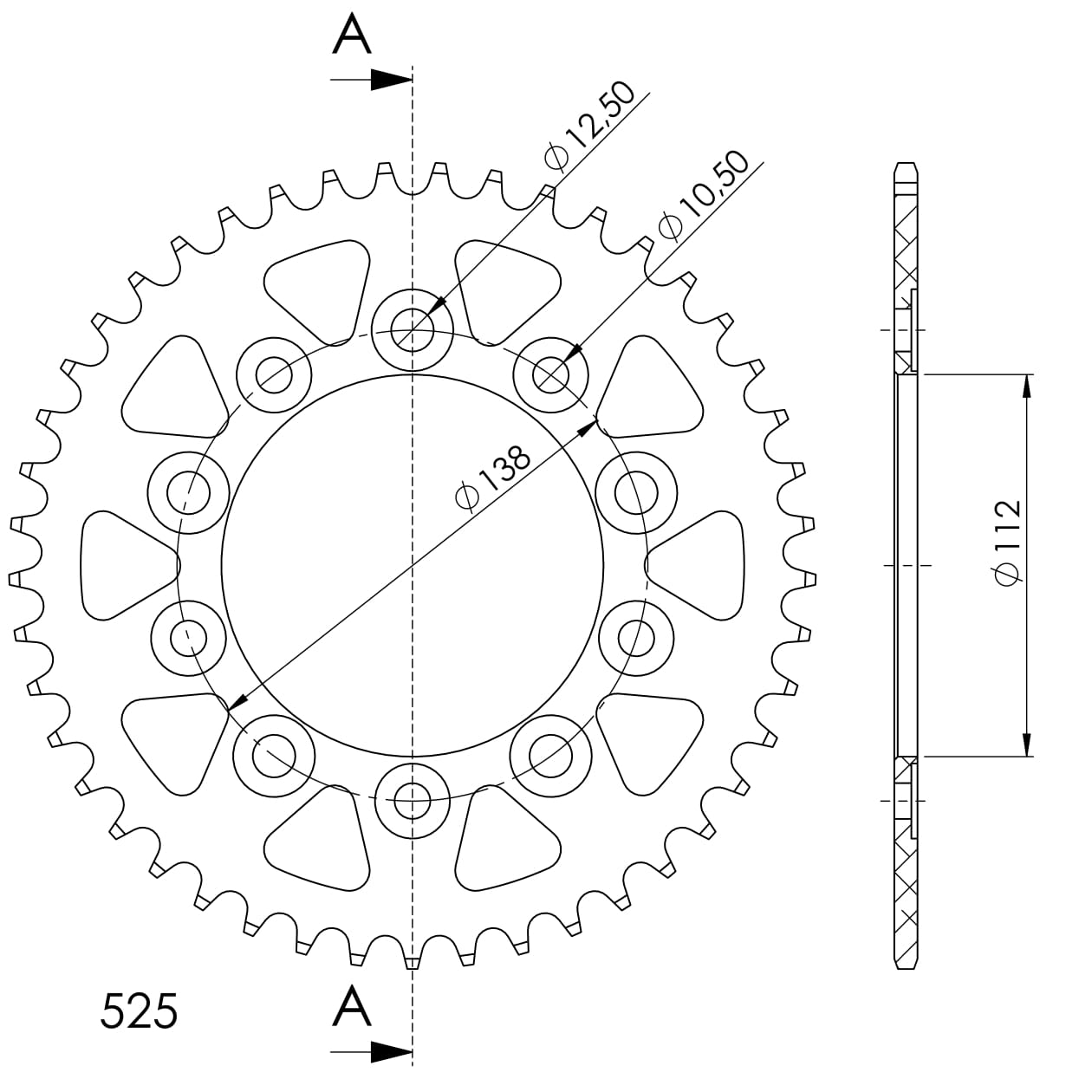 Couronne aluminium