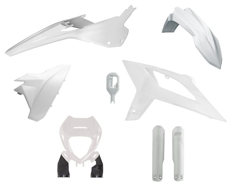 Kit plastique 6p Beta RR Blanc