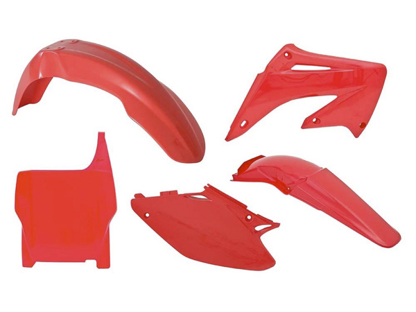Kit plastique 5 p CRF rouge