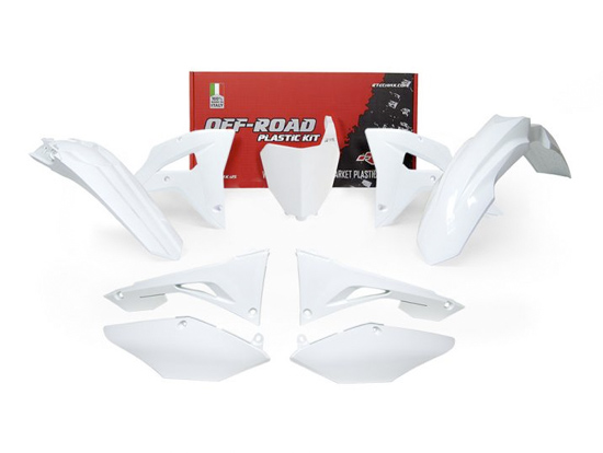 Kit plastique 6 p CRF-RX Blanc