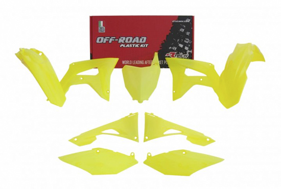 Kit plastiques Honda Fluo Jaune