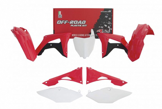 Kit plastique 6 p Honda CRF Coul. Origin