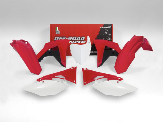 Kit plastique 6 p Honda CRFX Coul. Ori