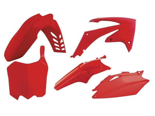 Kit plastique 5 p CRF rouge