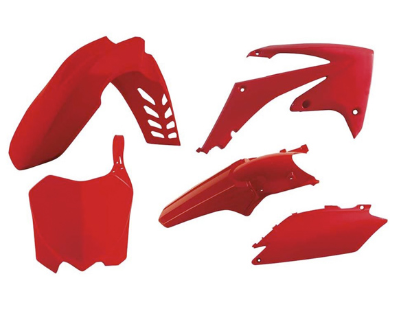 Kit plastique 5 p CRF rouge