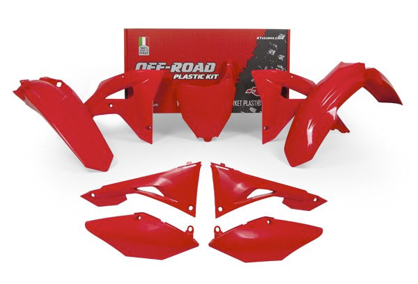 Kit plastique 6 p CRF rouge
