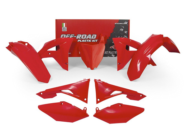 Kit plastique 6 p CRF rouge