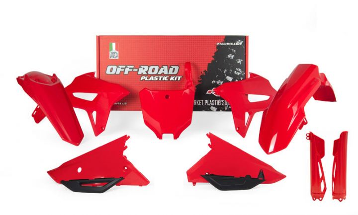 Kit plastique Honda Rouge