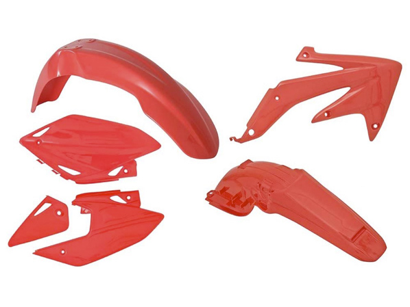 Kit plastique 4 p CRFX rouge