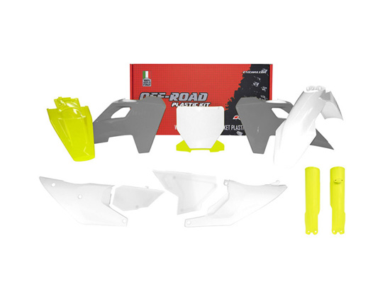 Kit plastique 8p Husqvarna TC-FC couleur 2024