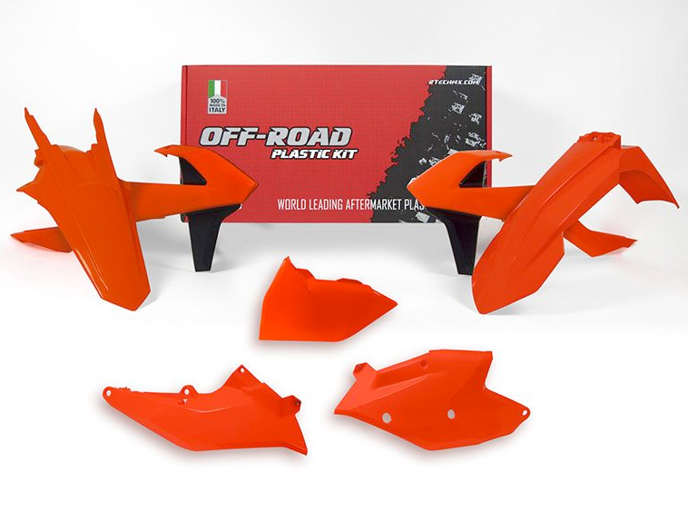 Kit plastique KTM orange fluo