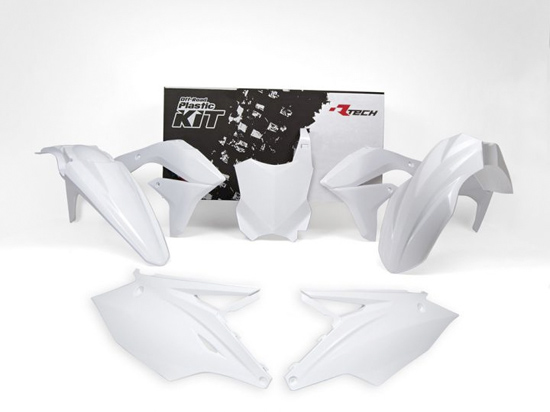 Kit plastique Kawasaki Blanc