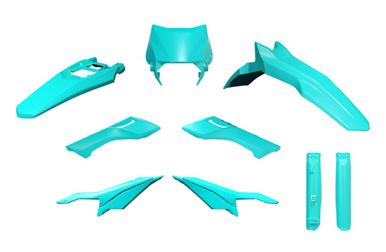 Kit plastique Surron Vert Aquamarine