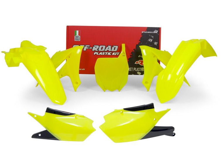 Kit plastique 5 p Jaune Neon