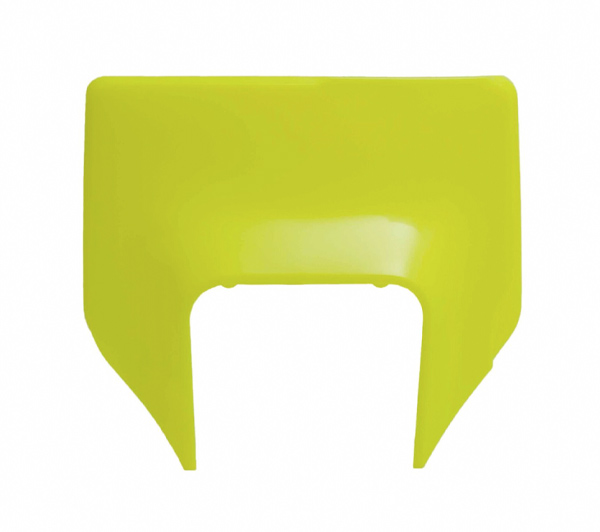 Plaque phare jaune fluo