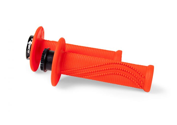 Poignées R20 Lock-on Wave Orange Fluo