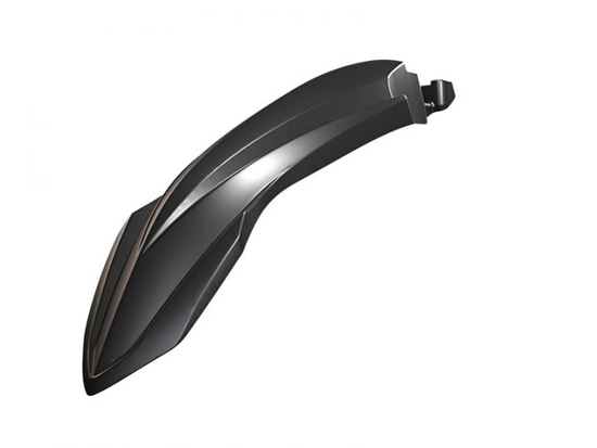 Garde boue Avt HT YAMAHA T7 NOIR