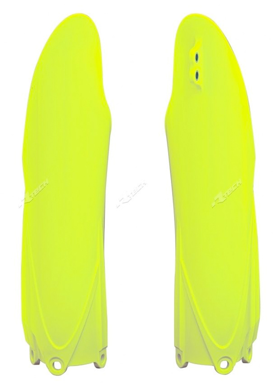 Protection fourche Yamaha Jaune fluo