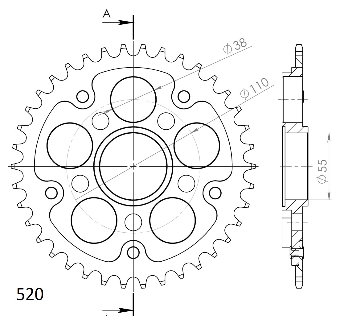 Couronne Stealth Supersprox