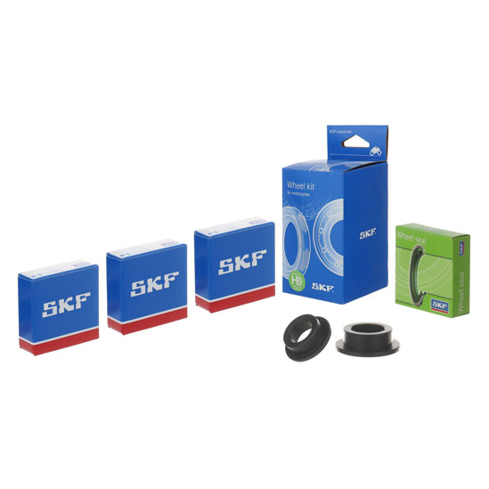SKF Joints de roue arrière avec entretoises et roulements