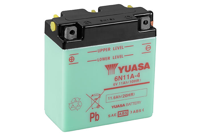 BATTERIE YUASA 6N11A-4