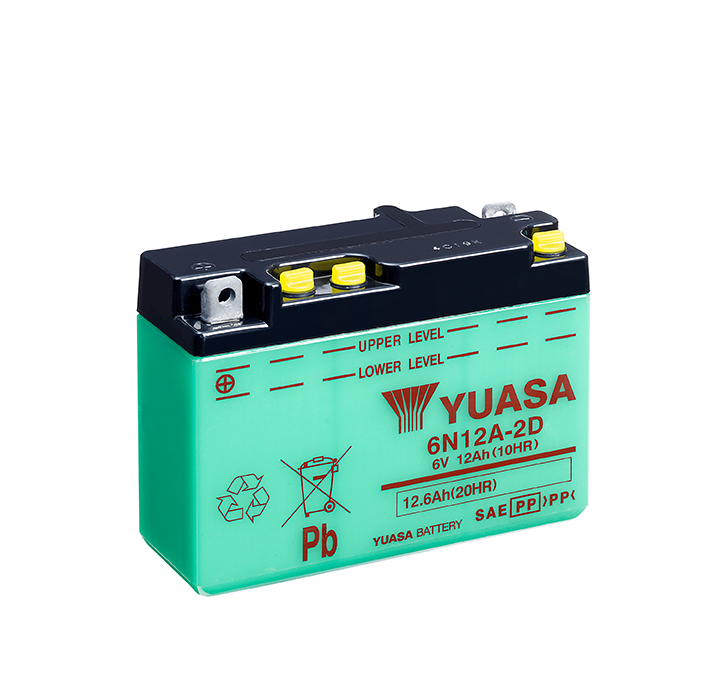 BATTERIE YUASA 6N12A-2D