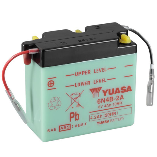 BATTERIE YUASA 6N4B-2A