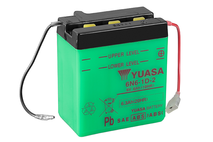 BATTERIE YUASA 6N6-1D-2