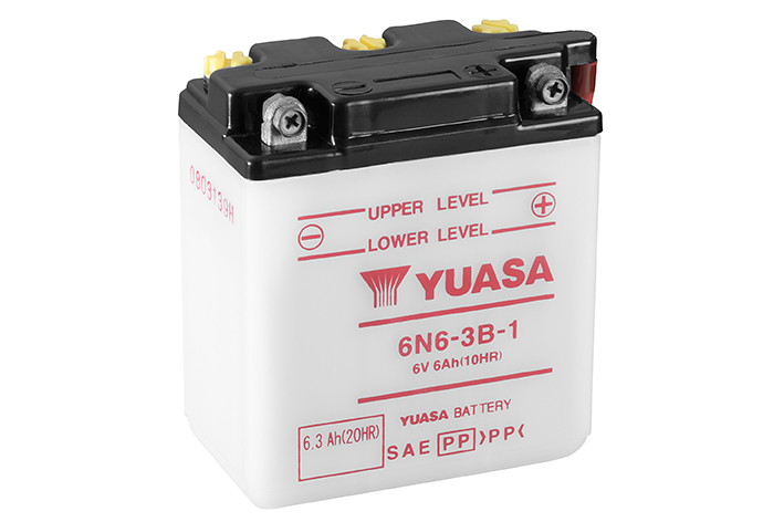 BATTERIE YUASA 6N6-3B-1