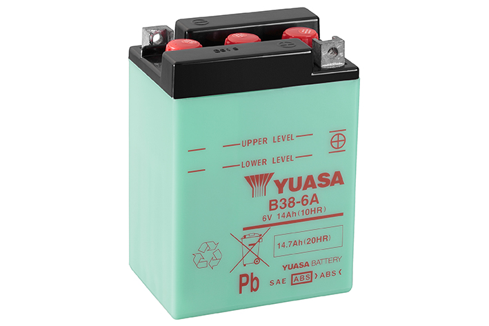 BATTERIE YUASA B38-6A