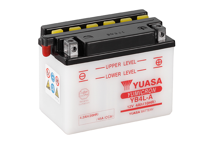 BATTERIE YUASA YB4L-A