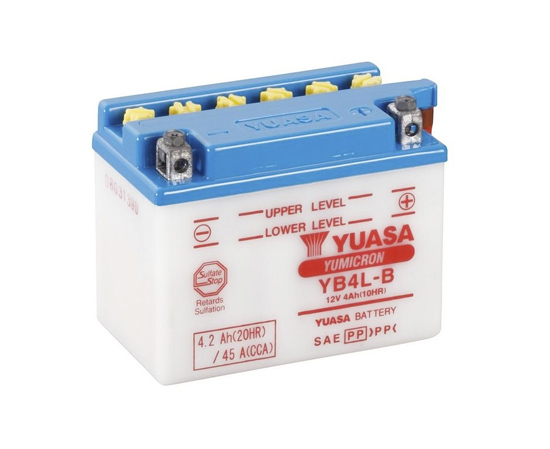 BATTERIE YUASA YB4L-B+ACIDE