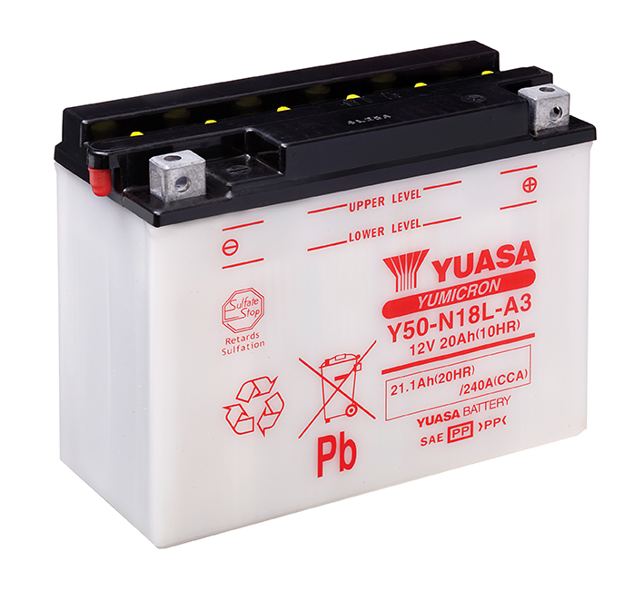 BATTERIE YUASA Y50-N18L-A3