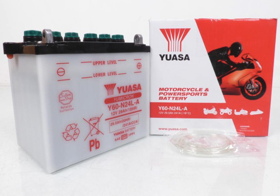 BATTERIE YUASA Y60-N24L-A