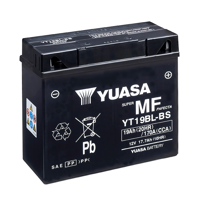 BATTERIE YUASA YT19BL-BS