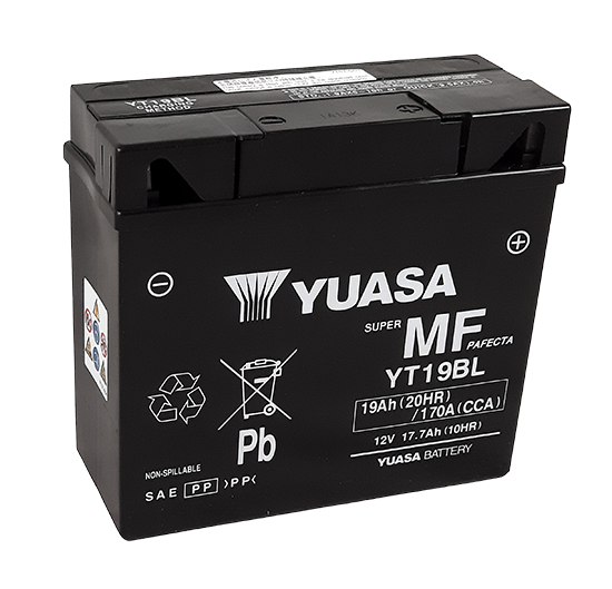 BATTERIE YUASA YT19BL (FA)