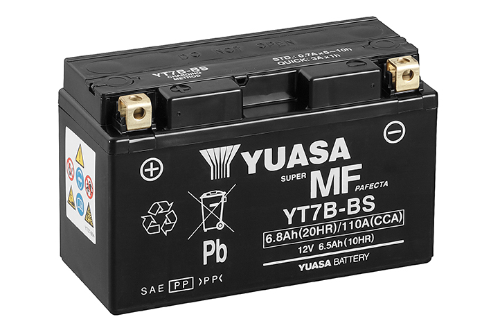 BATTERIE YUASA YT7B-BS