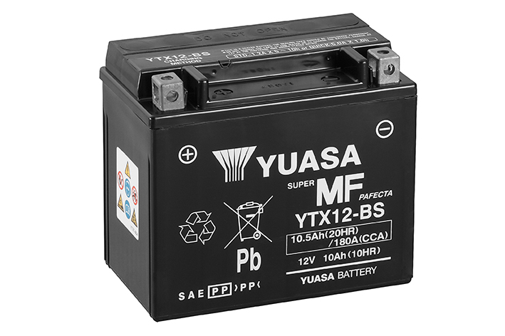 BATTERIE YUASA YTX12-BS