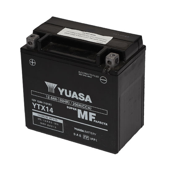 BATTERIE YUASA YTX14 (FA)