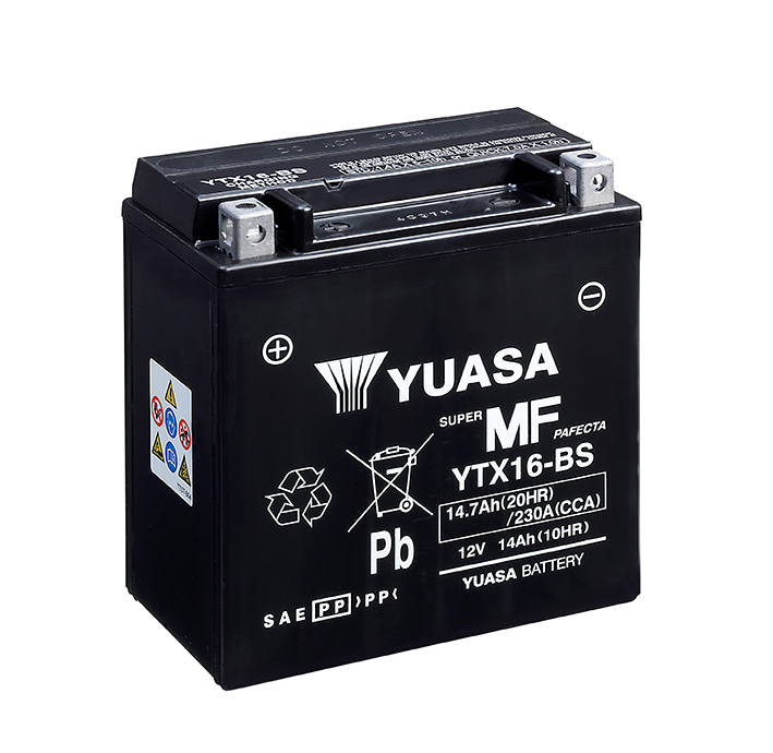 BATTERIE YUASA YTX16-BS