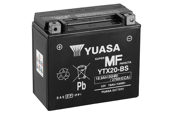 BATTERIE YUASA YTX20-BS