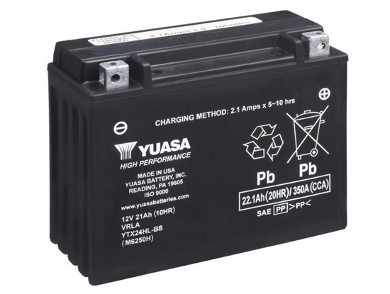 BATTERIE YUASA YTX24HL-BS