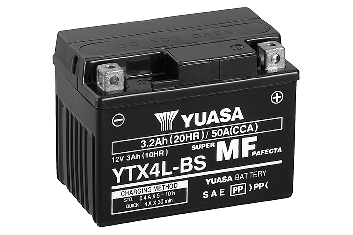 BATTERIE YUASA YTX4L-BS