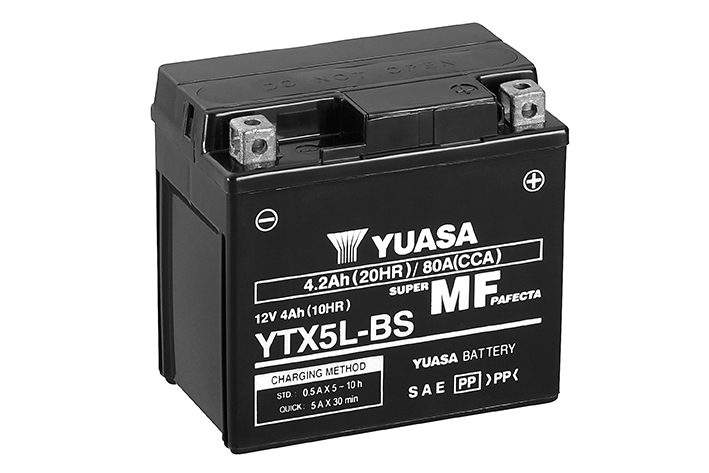 BATTERIE YUASA YTX5L-BS