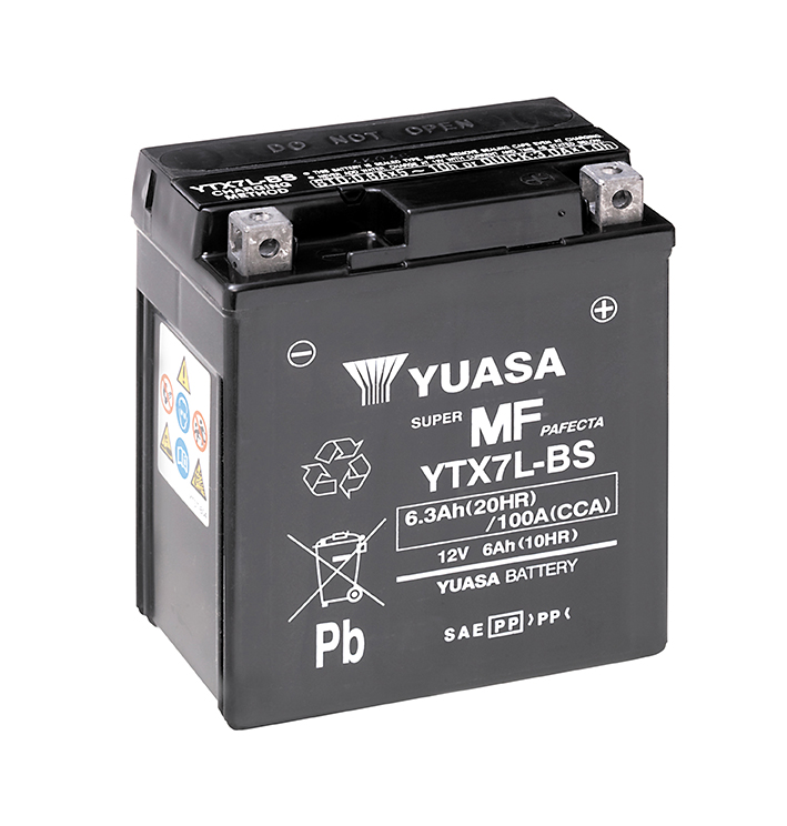 BATTERIE YUASA YTX7L-BS