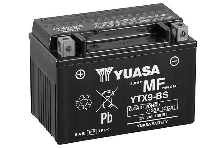 BATTERIE YUASA YTX9-BS