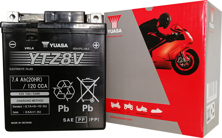 Batterie Yuasa YTZ8V